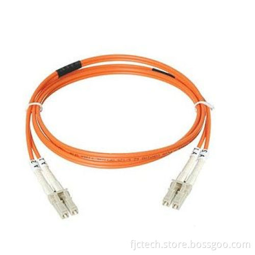LC-SC Simplex Multi-mode Fiber-optic Patch Cord, OM1 (62.5/125)
